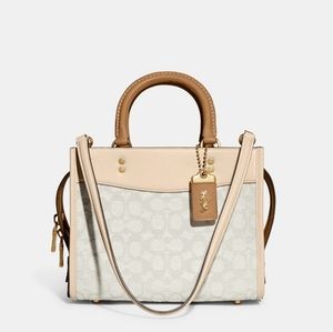 Coach Rogue 25 in Signature Textile Jacquard